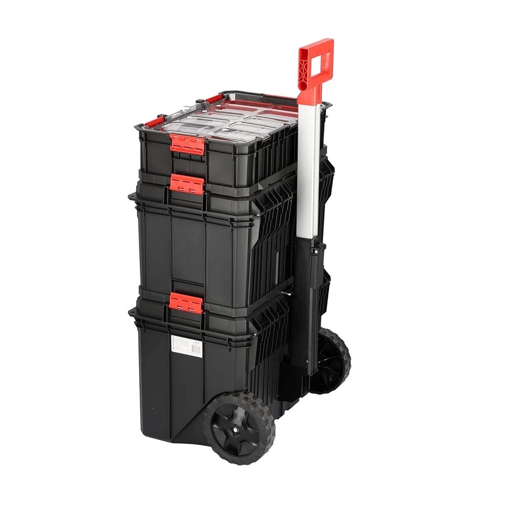 Prosperplast Tool Trolley MODULAR SOLUTION MOBILE Set - schwarz