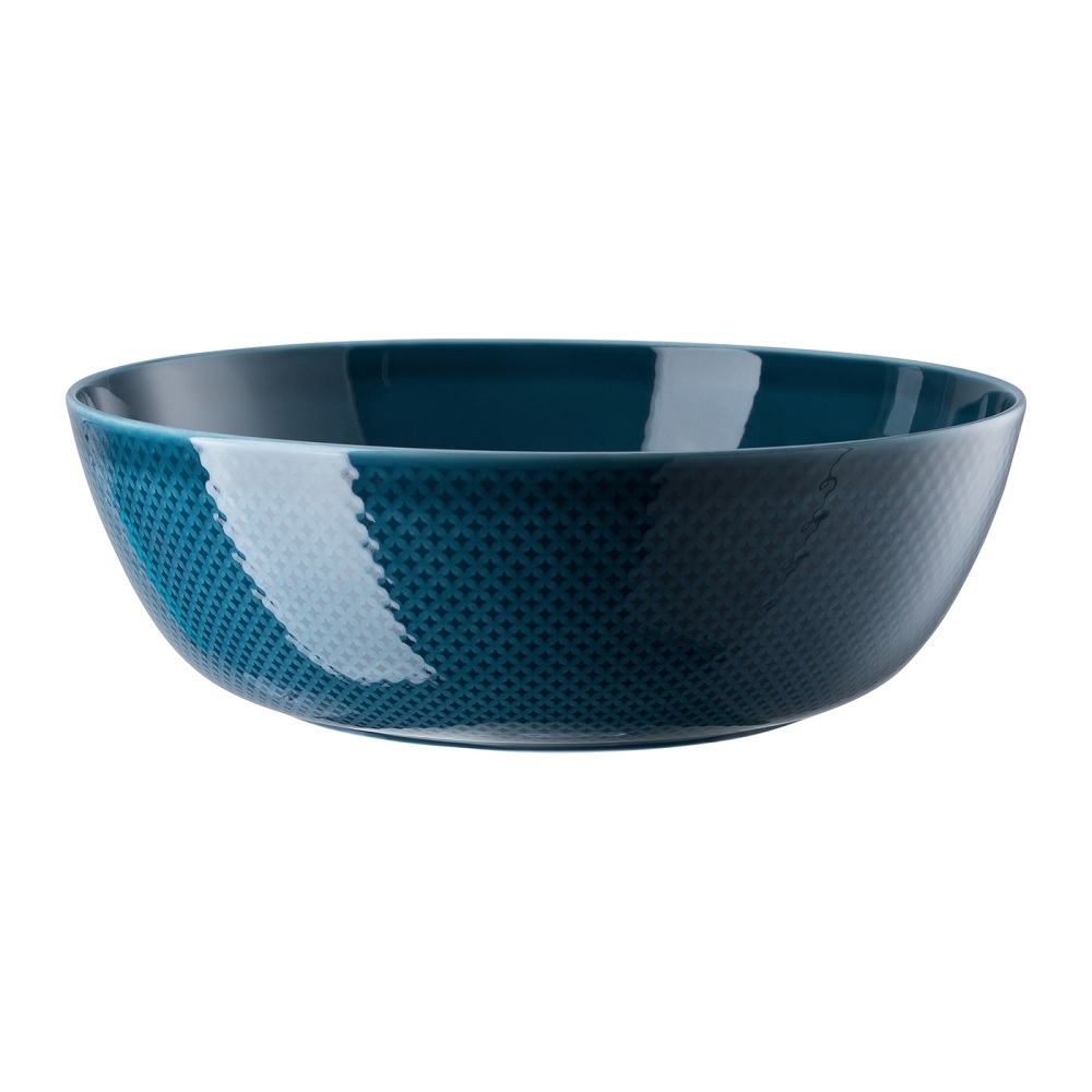 Rosenthal Junto Ocean Blue Schüssel - Rund - R 32,8 cm