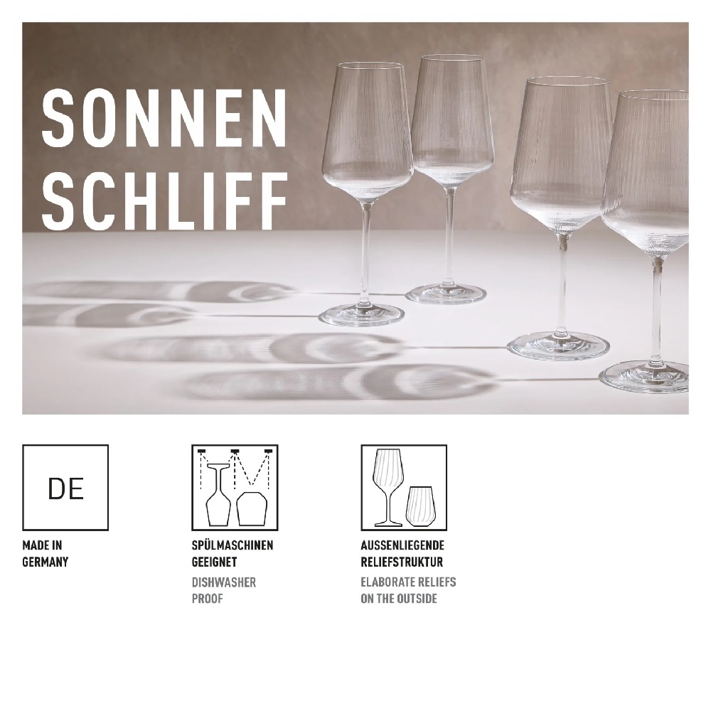 Ritzenhoff Sonnenschliff Weinglas 12er-Set H24
