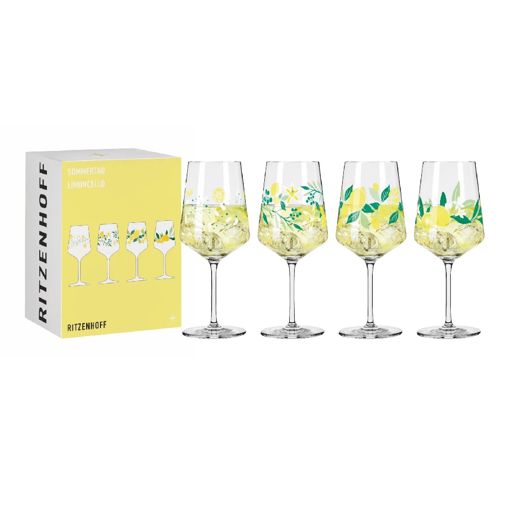 Ritzenhoff Sommertau Limoncello 4er-Set F24