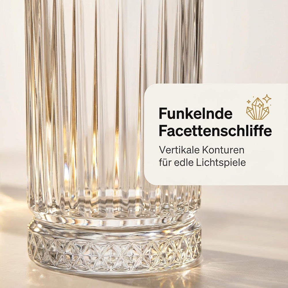 Der-Porzellan-Laden by Pasabahce Elysia Longdrinkglas 280 ml 4er Set