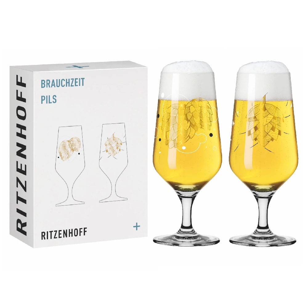 Ritzenhoff Brauchzeit Pils 2er-Set #1 #2 A. Preis F22