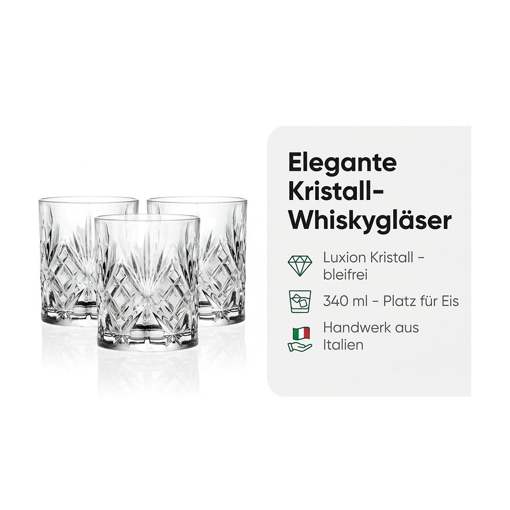 Der-Porzellan-Laden by RCR Melodia DOF Tumbler 340 ml 6er Set