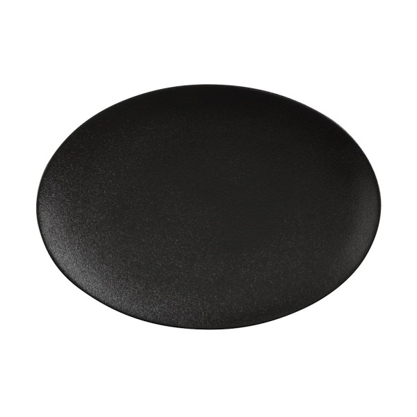 Maxwell&Williams Caviar Black Servierplatte oval 30x22 cm