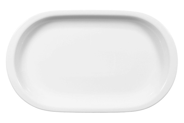 Seltmann Weiden Compact weiß Servierplatte oval 33x20 cm