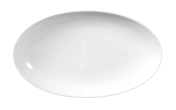 Seltmann Weiden Rondo/Liane weiß Servierplatte oval 24x14,5 cm