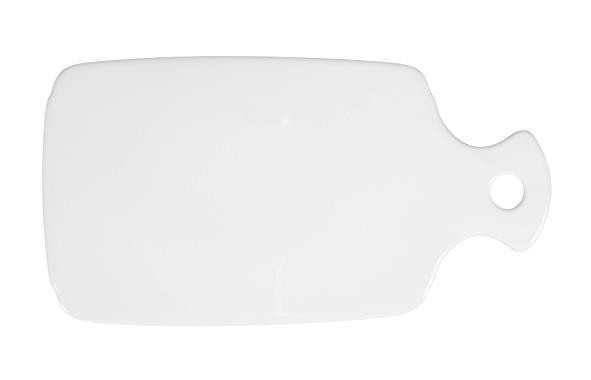 Compact weiß Brotbrett 27x14 cm